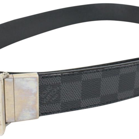 Louis Vuitton Damier Graphite two-sided belt - Picture 8 of 8